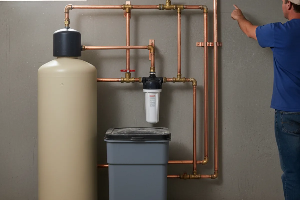 Whole-house water treatment system installed in Rillton